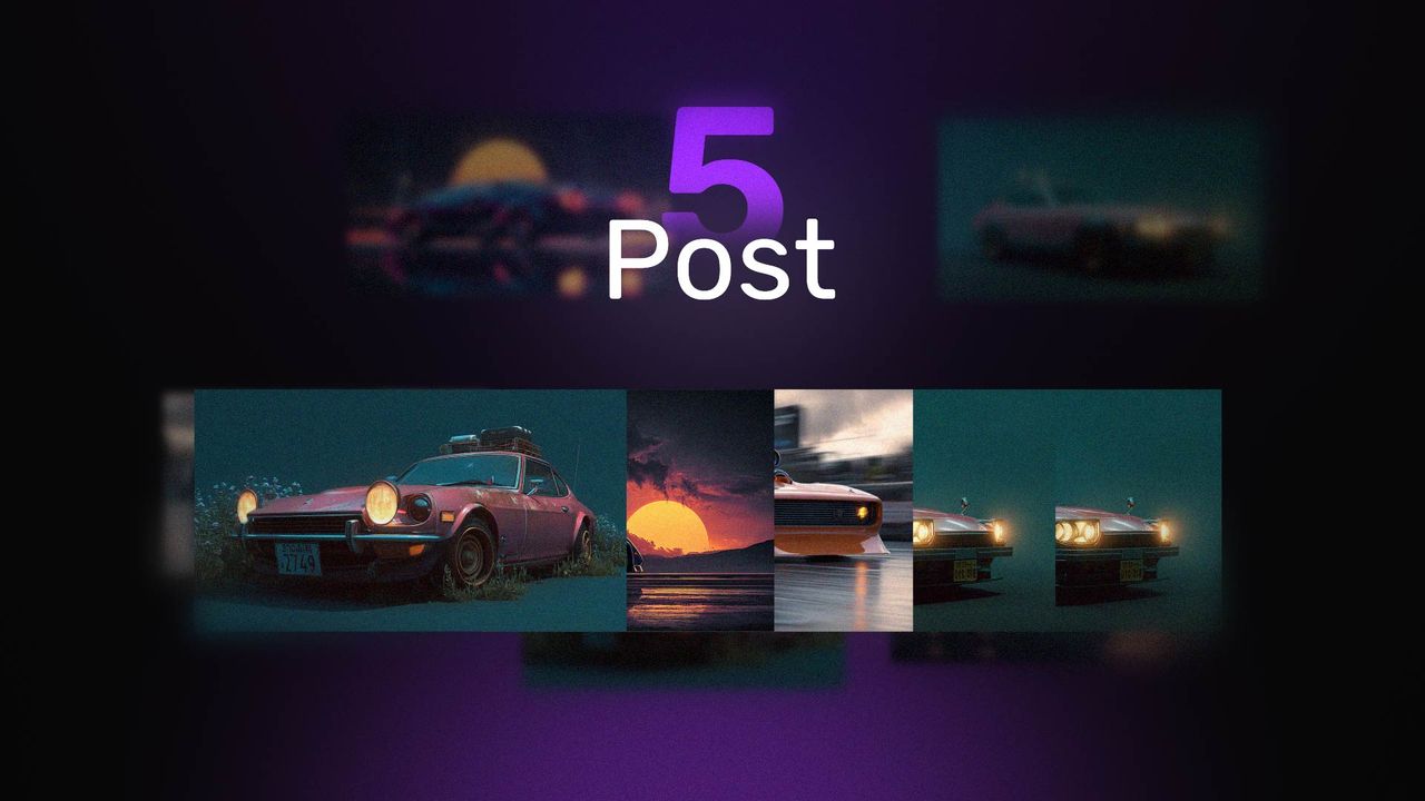 3D Post Showcase Animation | 5 Social Highlights with Dynamic Motion ...