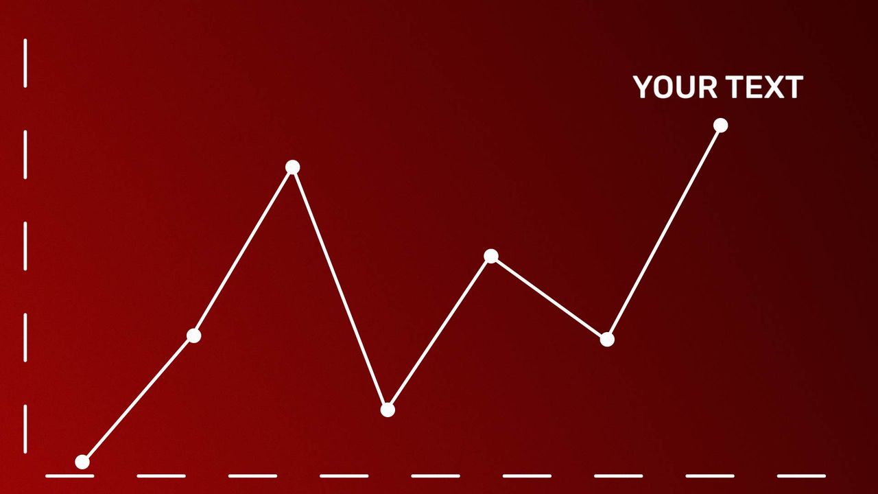 Line Chart Animation with Highlighted Data Point | Trend Visualization ...