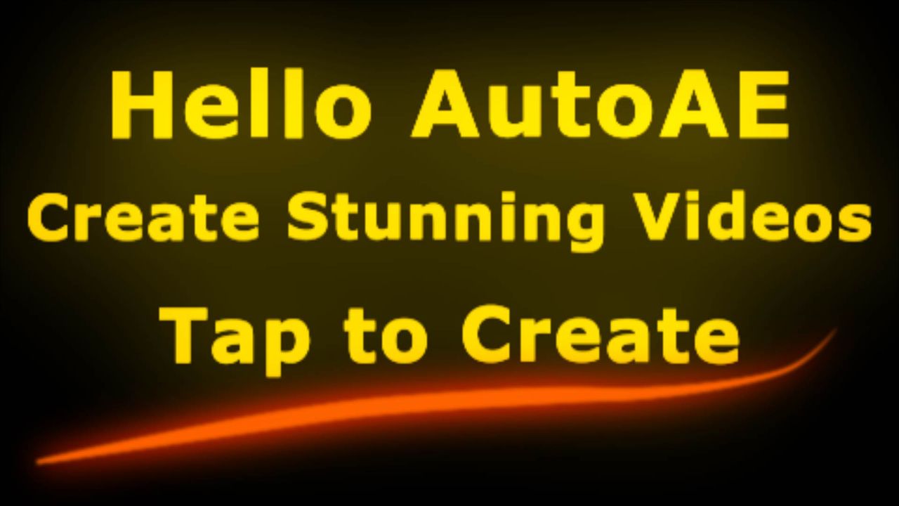 Glowing Text & Handwritten Underline - Viral Video Hooks | AutoAE