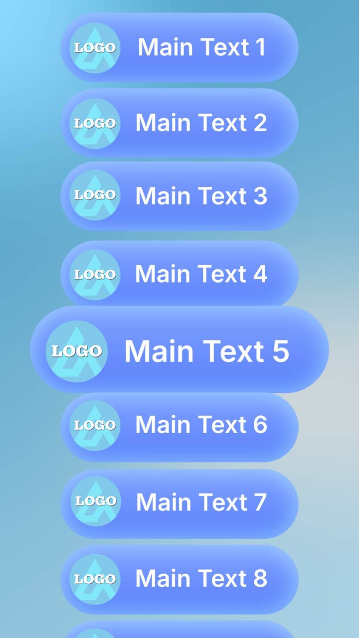 SaaS Launch Video Scrolling Menu UI Animation - Viral Video Hooks | AutoAE