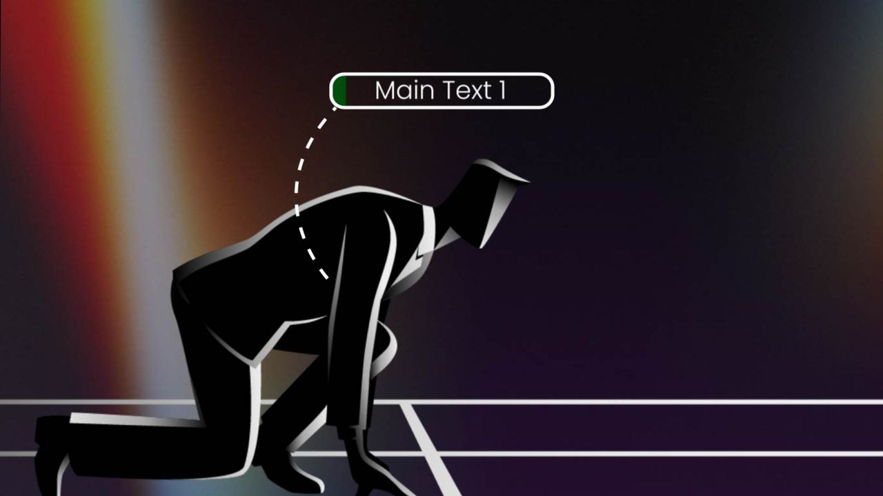 3 Text Business Start & Brain Concept Animation - Viral Video Hooks ...
