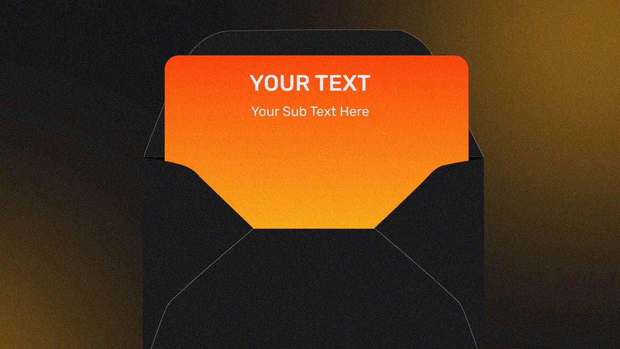 Envelope Text Reveal Animation – Editable Title + Subtitle - Viral ...